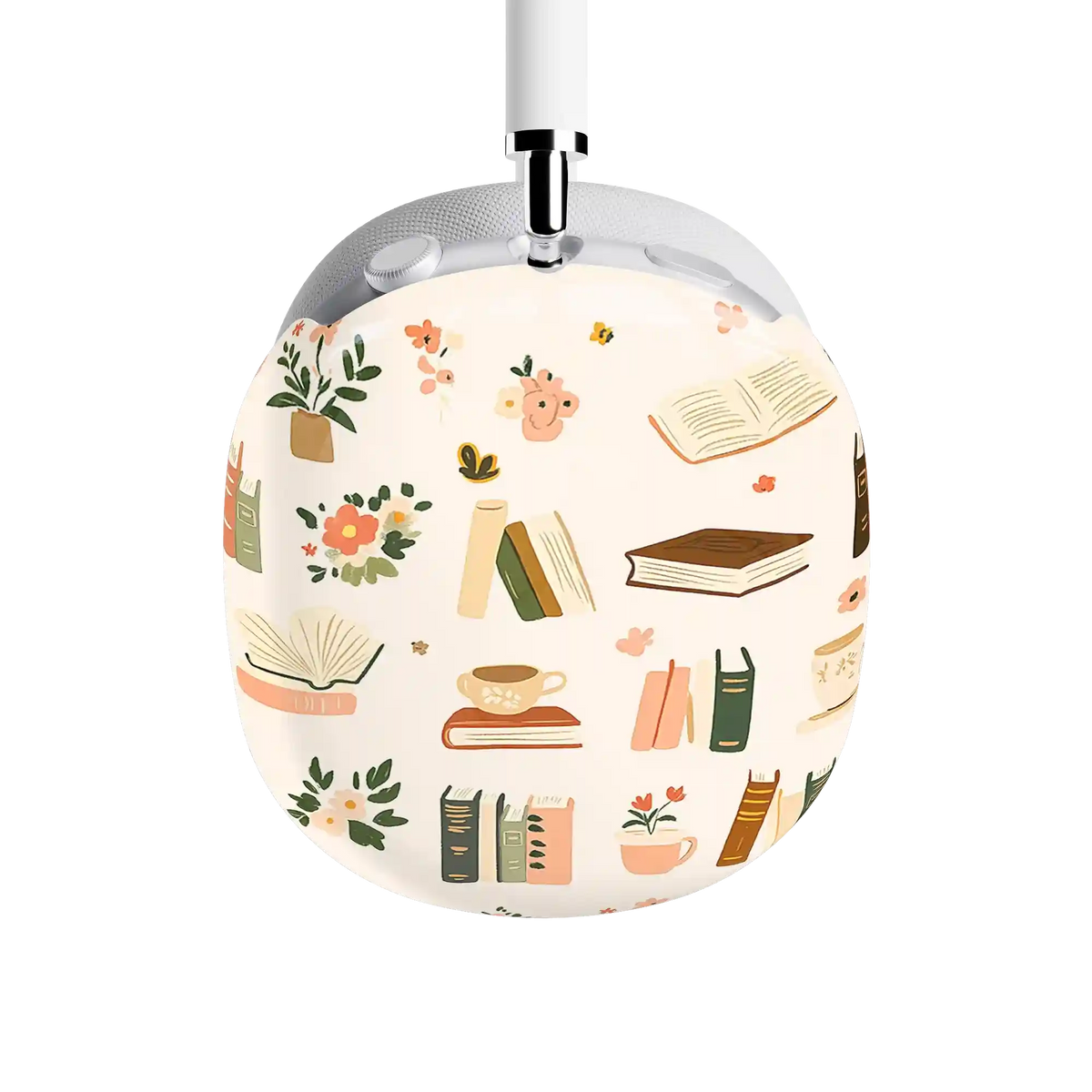 Cozy Fiction | Books & Blooms AirPods Max Case