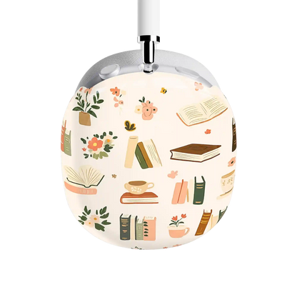 Cozy Fiction | Books & Blooms AirPods Max Case