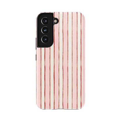 Pretty in Pastel | Blush Stripes Case