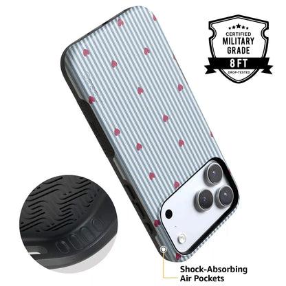 Love Lines | Blue Stripes Case