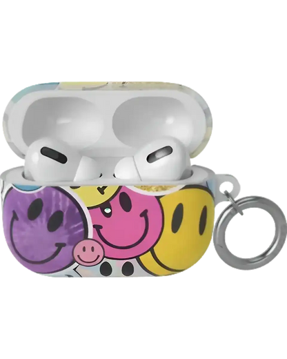 All Smiles | Smiley Face Sticker AirPods Case