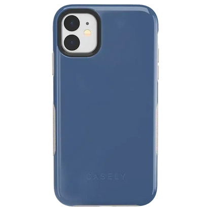 Steel Blue on Nude | Ultra-Protective Bold Case