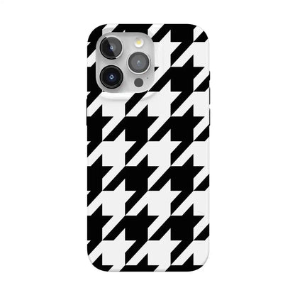 Houndstooth | High Contrast Design Case