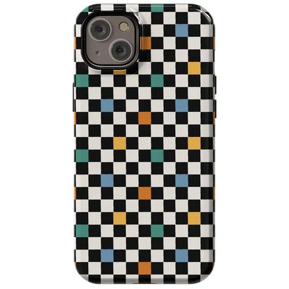 Old Skool | Retro Checkerboard Case