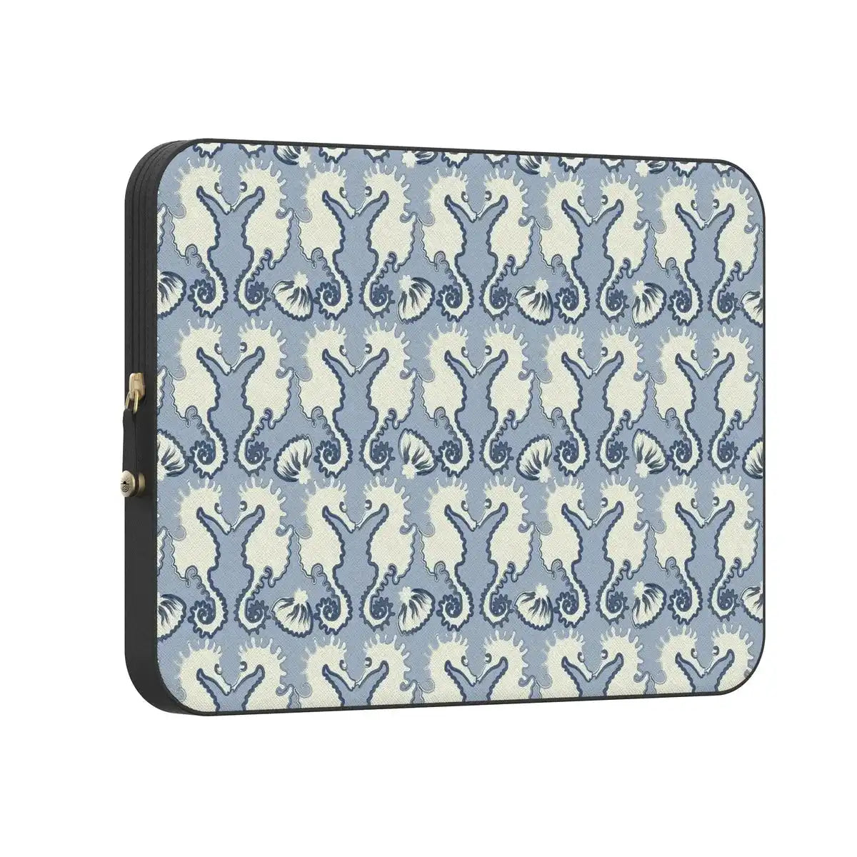 Seahorse Drift | Coastal Blues Laptop Case
