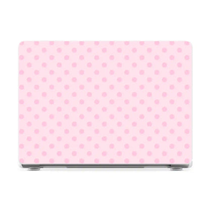 Spotted in SoHo | Pink Polka Dot Laptop Shell