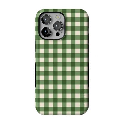 Checked Twice | Green Plaid Case