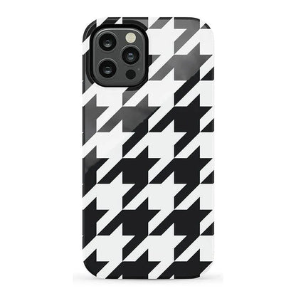 Houndstooth | High Contrast Design Case