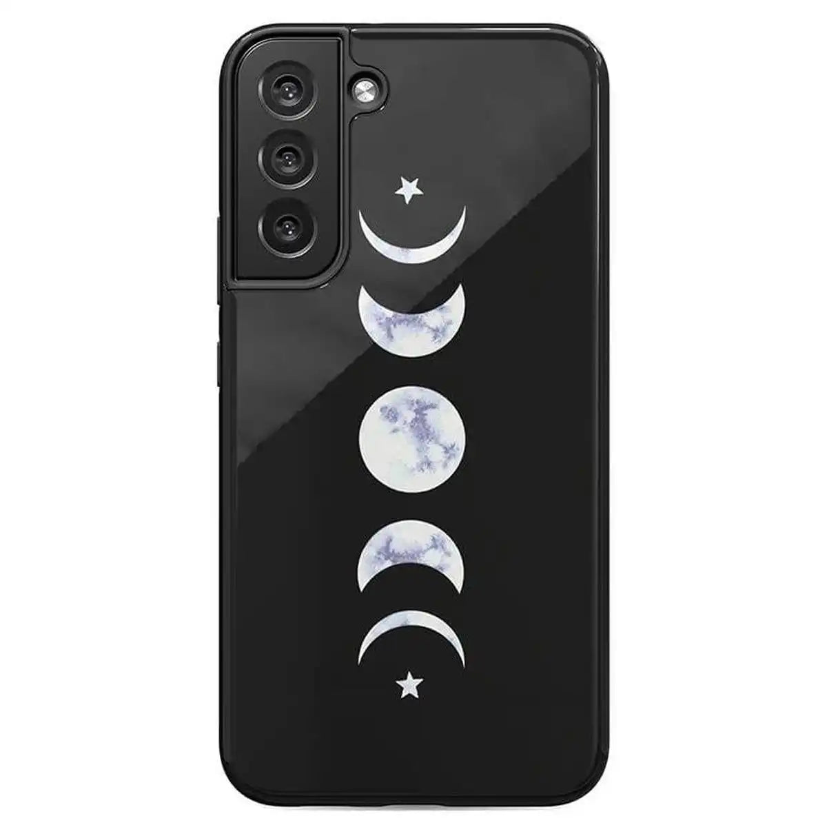 It's Just a Phase | Marble Moon Samsung Case