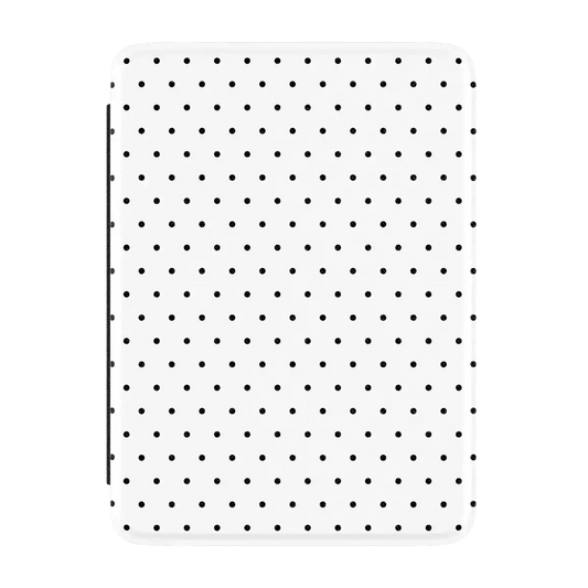 On the Dot | Black Polka Dot Kindle Case