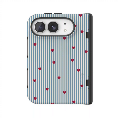 Love Lines | Blue Stripes Case