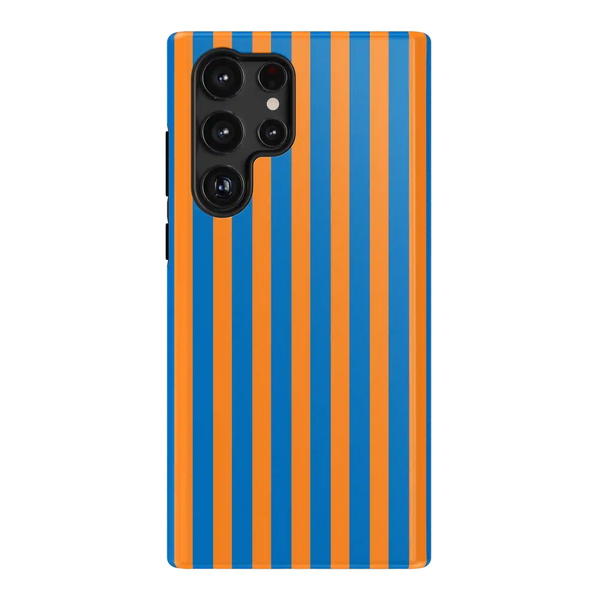 Go New York | Blue & Orange Stripes Case