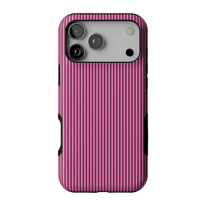Stripes and the City | Pink & Purple Pinstripe Case