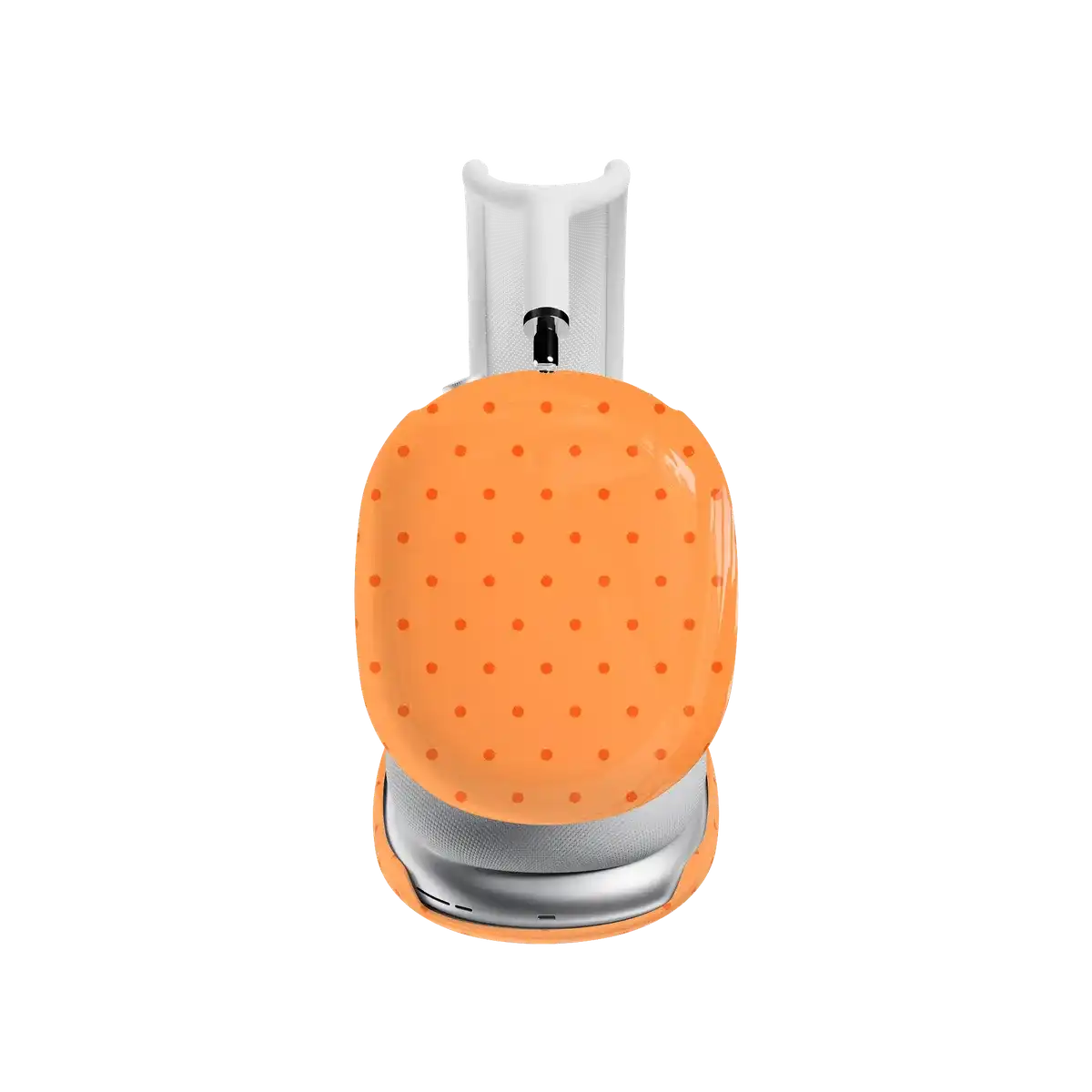 On the Dot | Orange Polka Dot AirPods Max Case