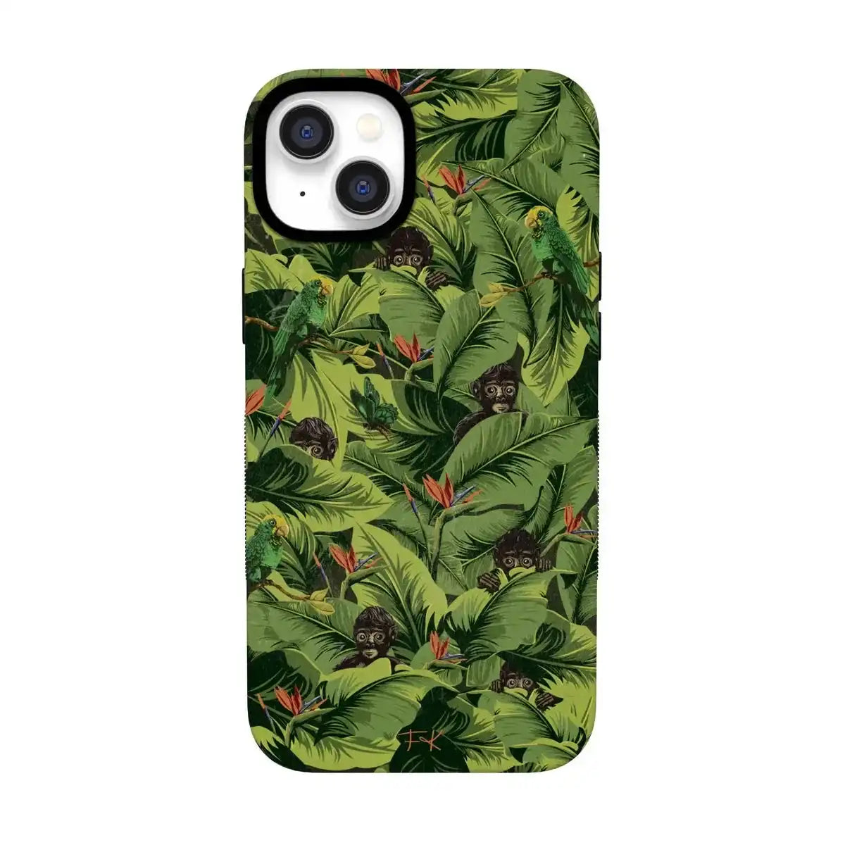 Sneaky Monkeys | Frida Kahlo Jungle Floral Case