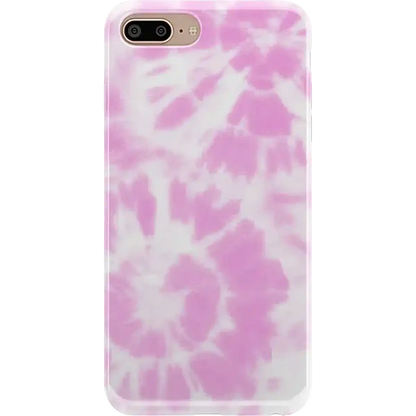 Down for Whatever | Light Pink Tie Dye Case