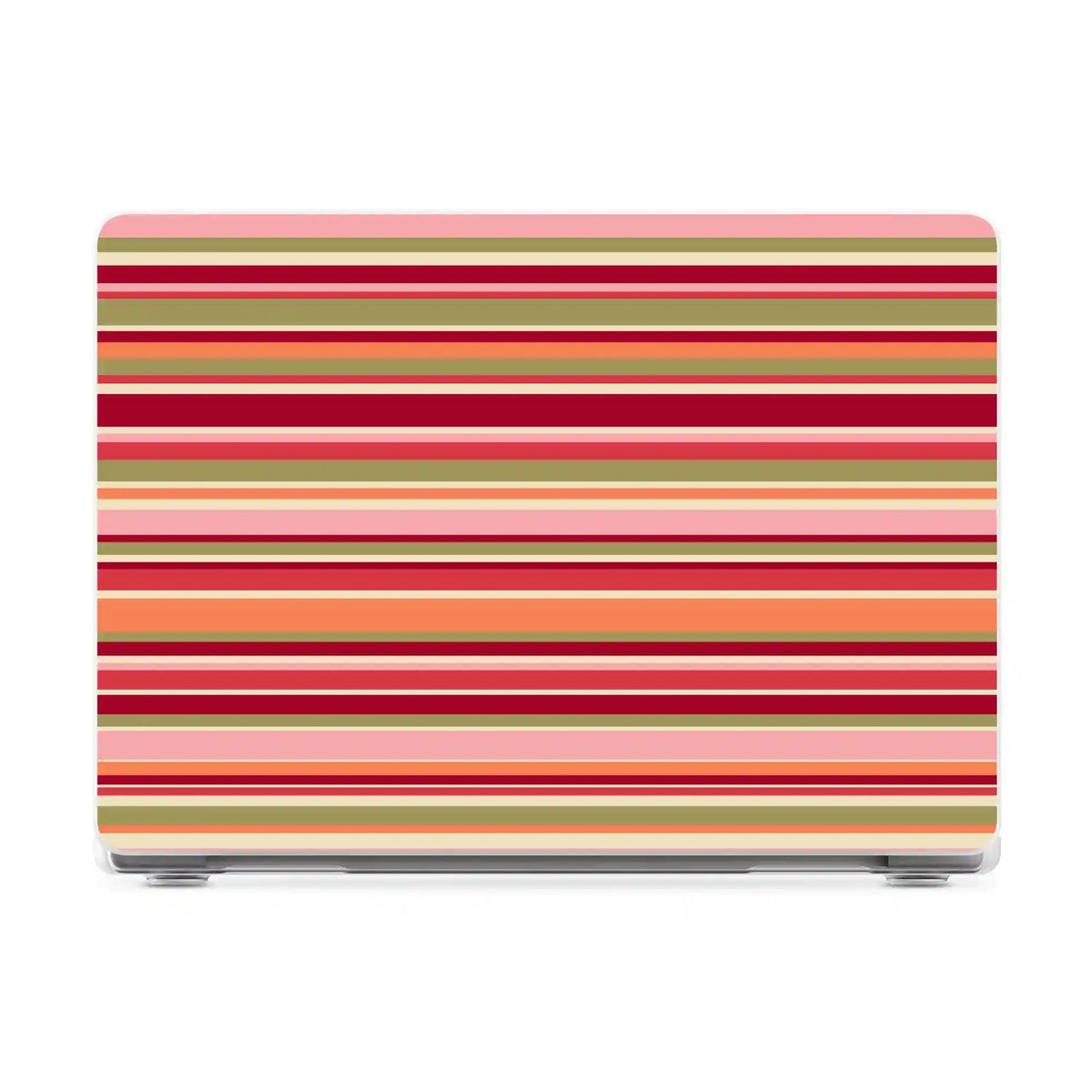 Citrus Stripes | Poolside Print Laptop Shell