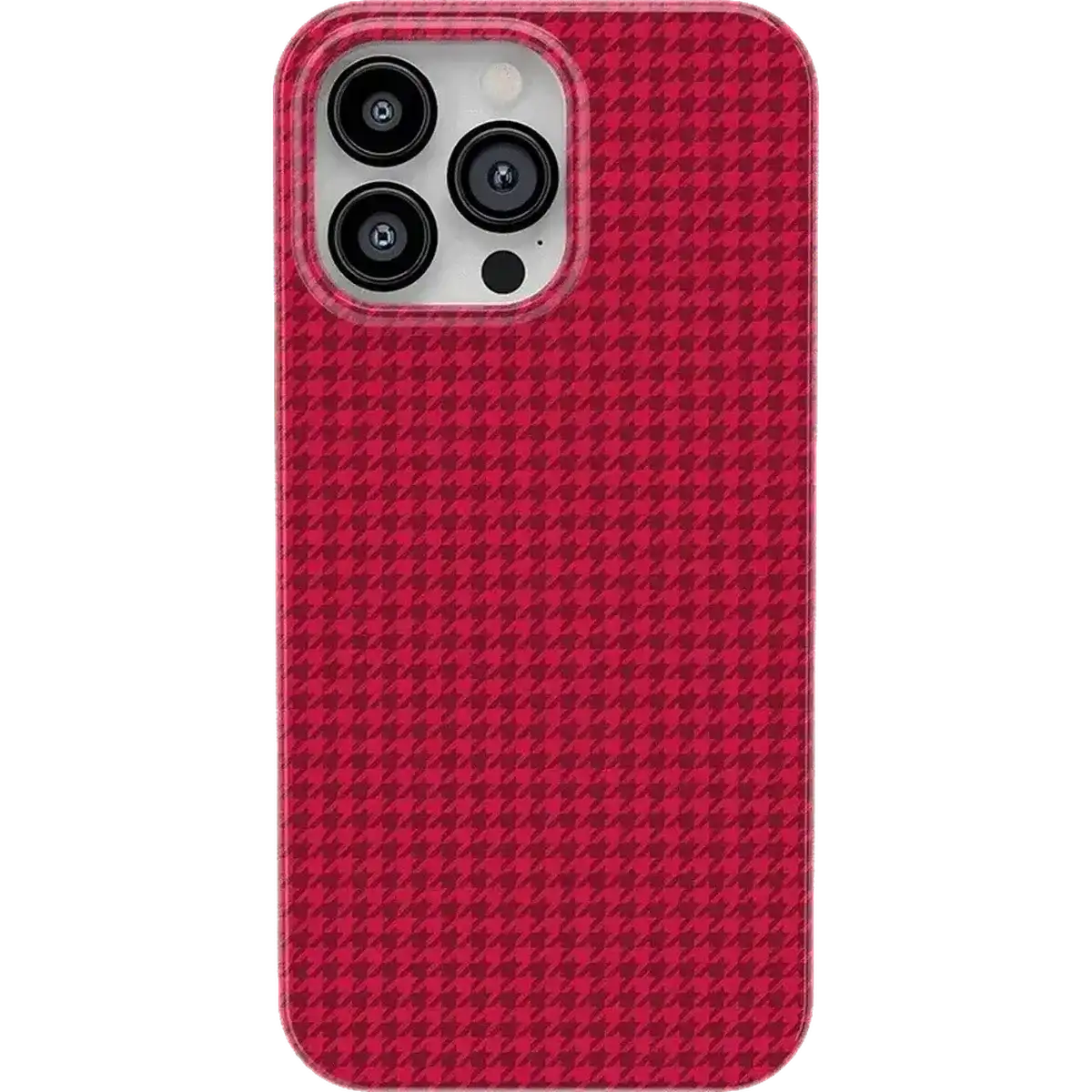Best Dressed | Red Houndstooth Case