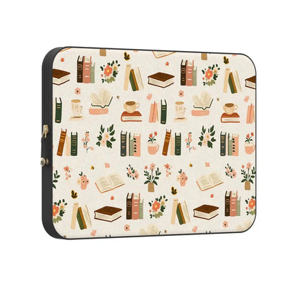 Cozy Fiction | Books & Blooms Laptop Case