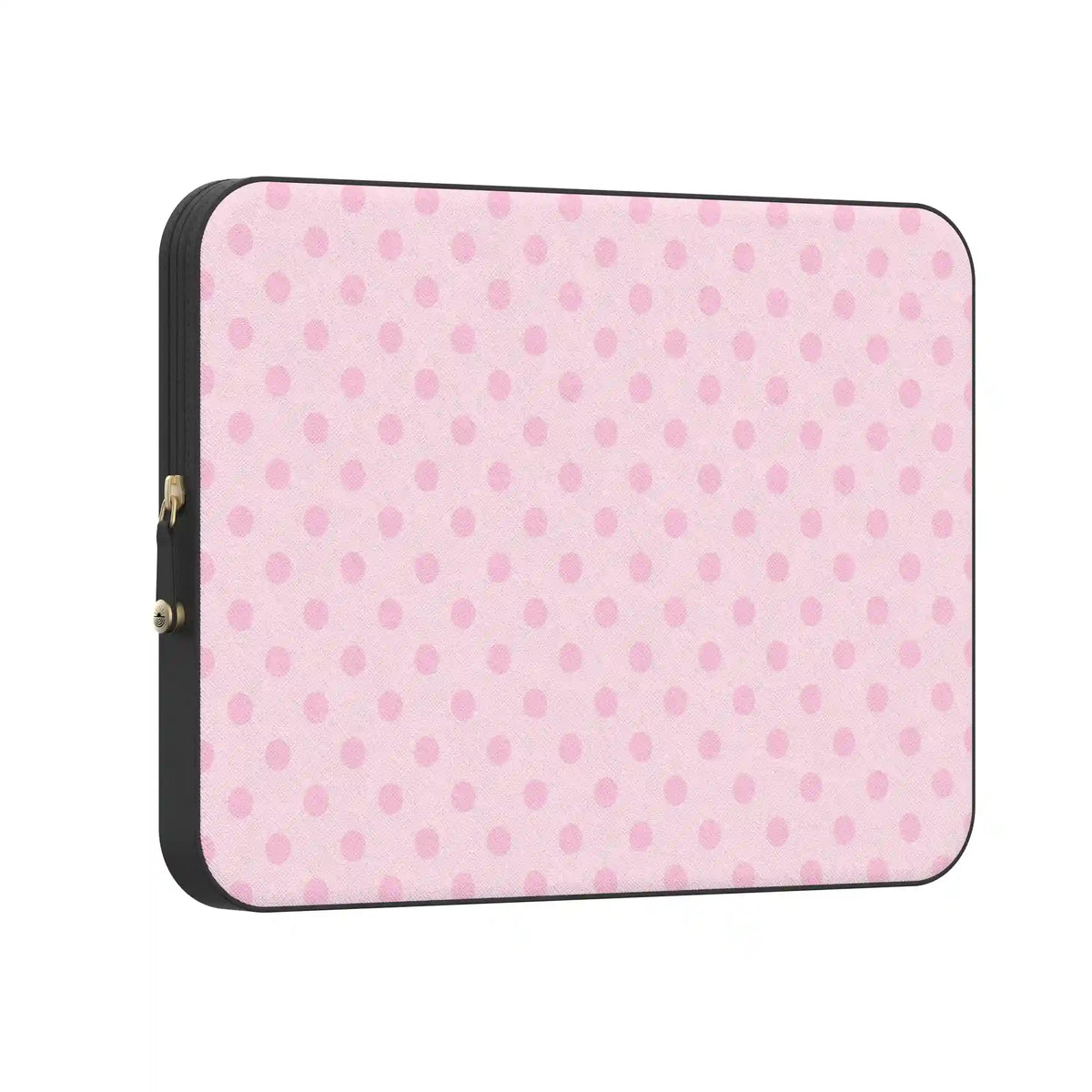 Spotted in SoHo | Pink Polka Dot Laptop Case