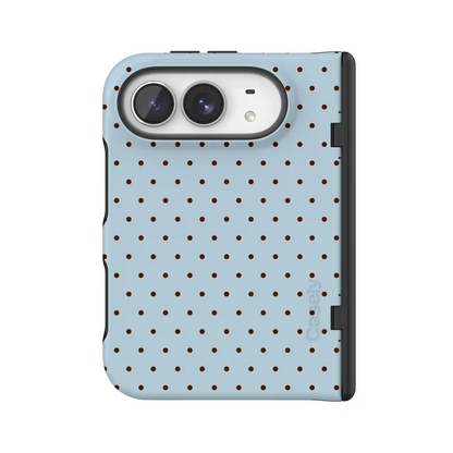 On the Dot | Blue Polka Dot Case