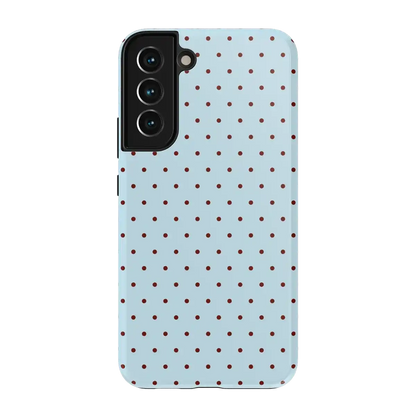 On the Dot | Blue Polka Dot Case