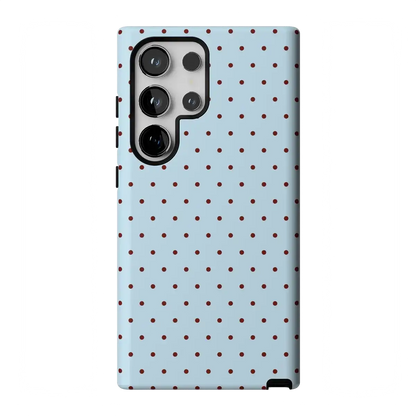 On the Dot | Blue Polka Dot Case