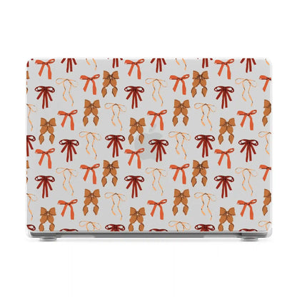 Fall Girlie | Pumpkin Spice Bows Laptop Shell