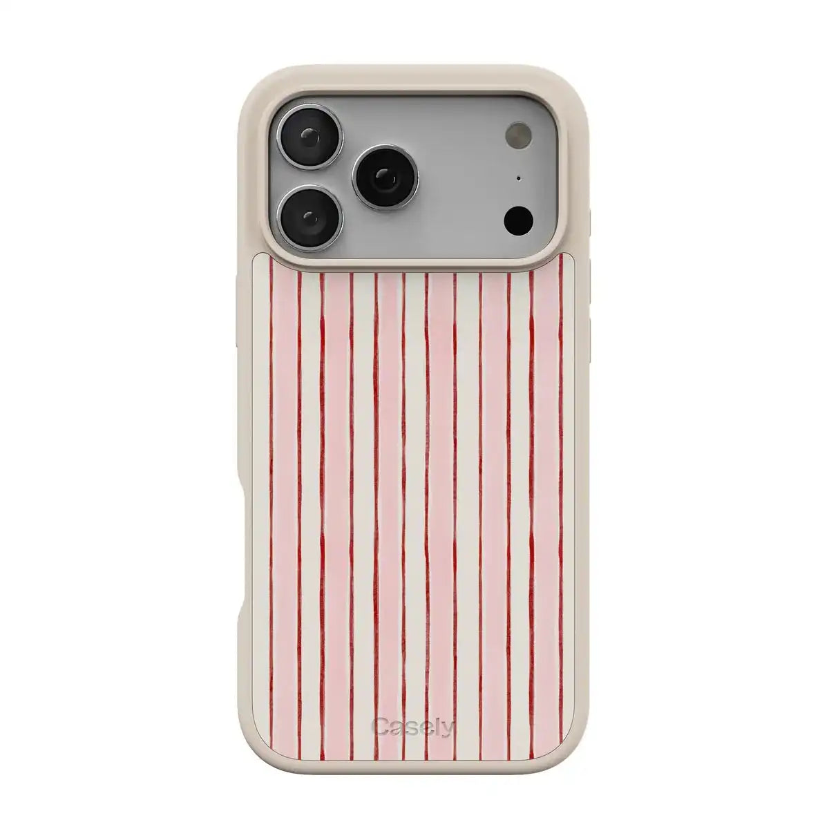 Pretty in Pastel | Blush Stripes Case