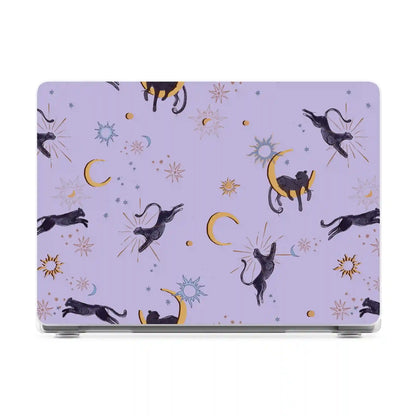 Spellbound | Celestial Black Cat Laptop Shell