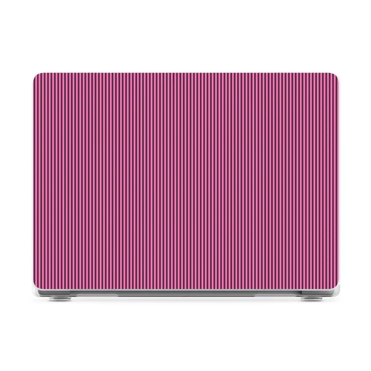 Stripes and the City | Pink & Purple Pinstripe Laptop Shell