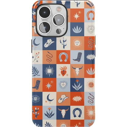 Dirt Road Chic | Western Squares Case