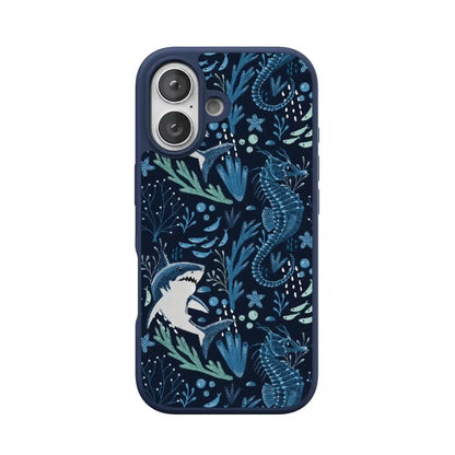 Midnight Reef | Shark Print Case