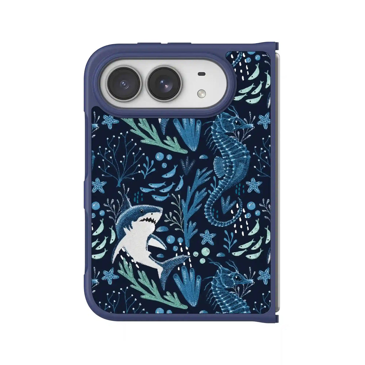 Midnight Reef | Shark Print Case