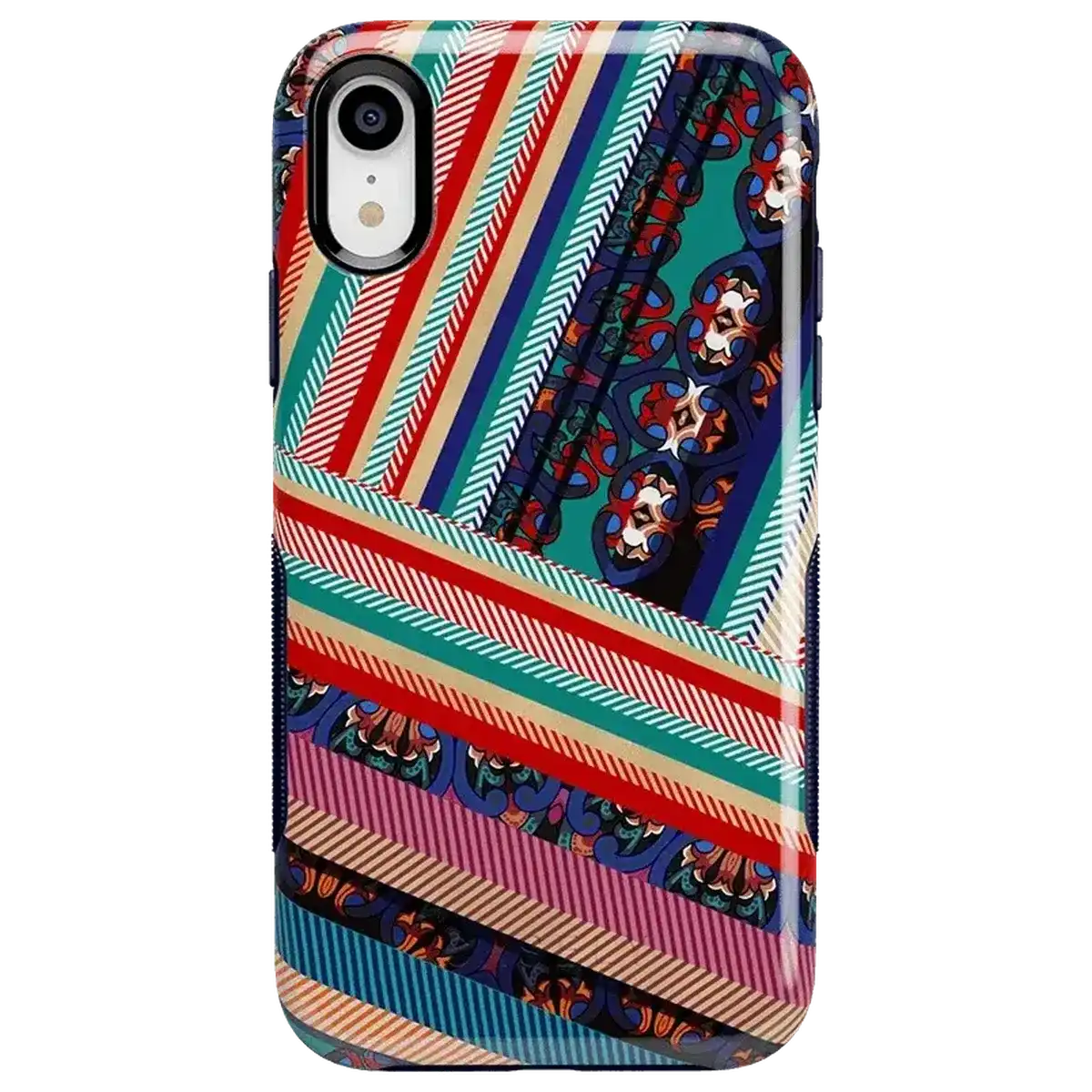 Wearing Layers | Layered Patchwork iPhone Case