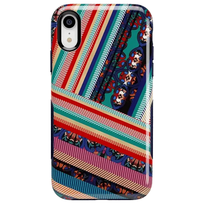 Wearing Layers | Layered Patchwork iPhone Case