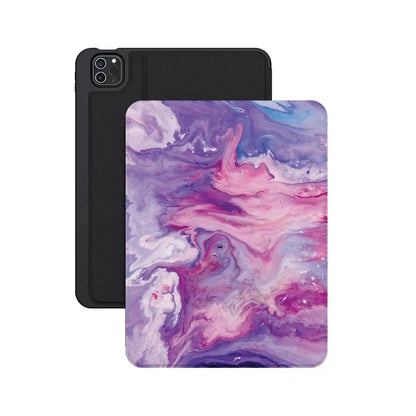 Tie Dying Over You | Purple Marble iPad Case
