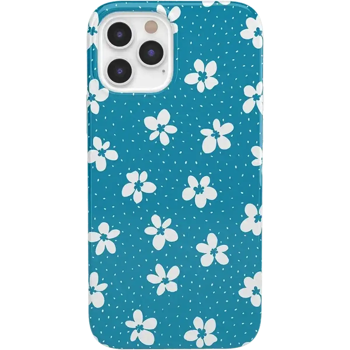 Flower My World | Ocean Blue Floral Case