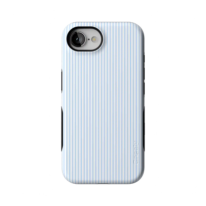 Stripes and the City | Light Blue Pinstripe Case