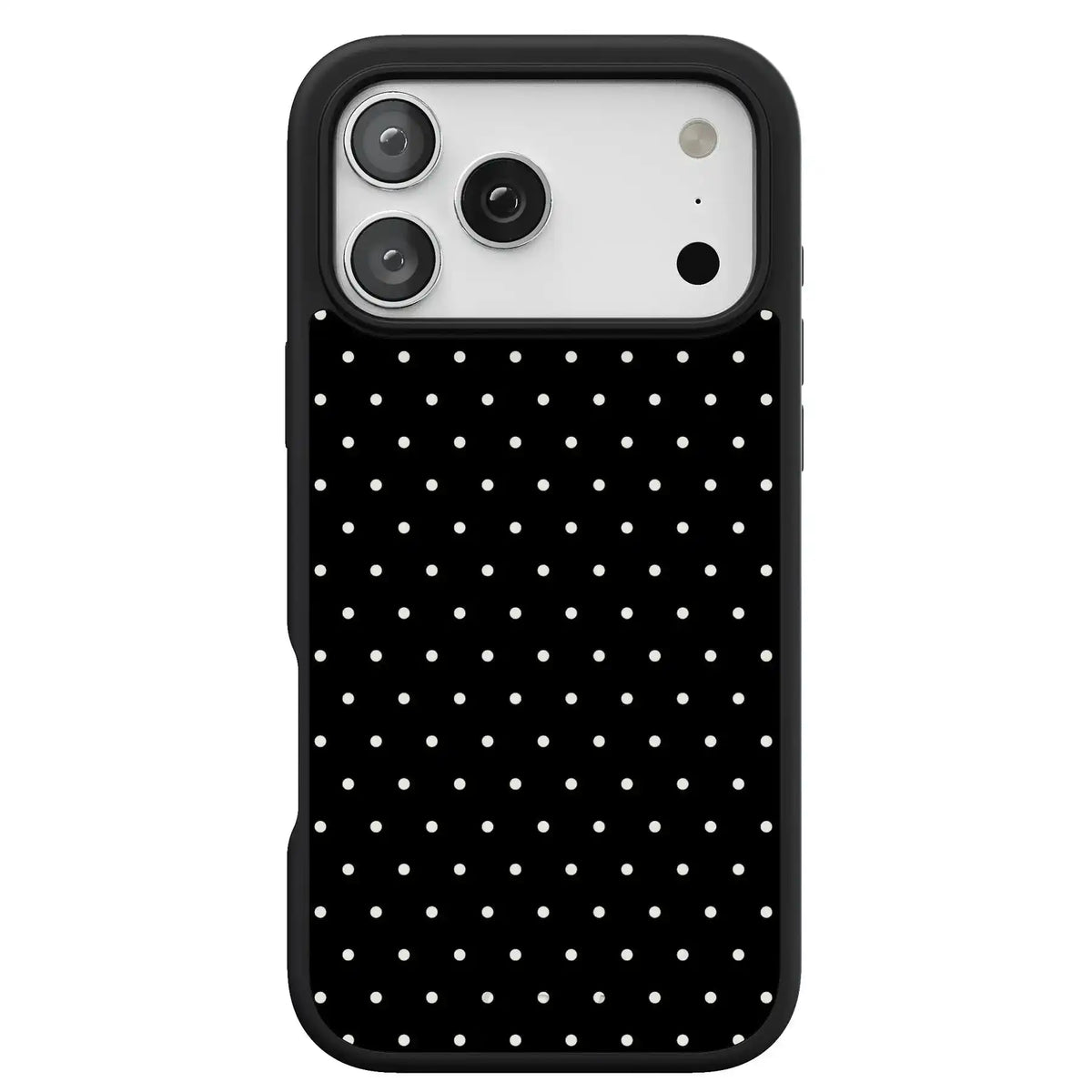 On the Dot | White Polka Dot Case