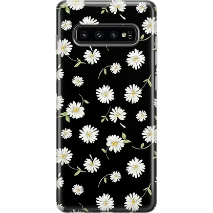 Daisy Daydream | Black Floral Samsung Case