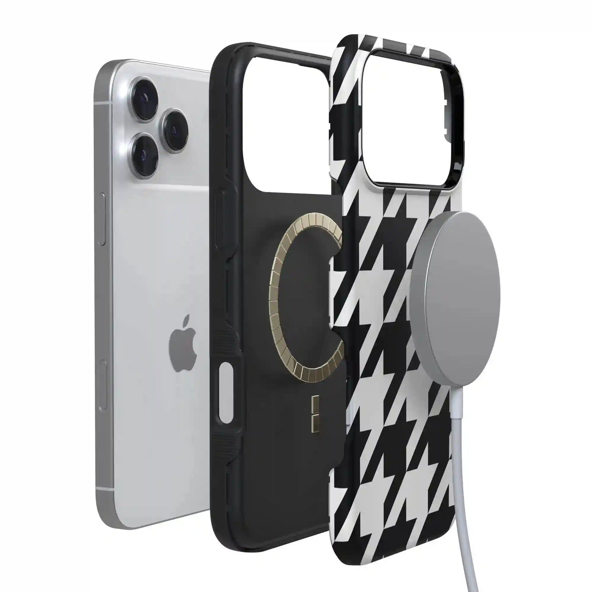 Houndstooth | High Contrast Design Case
