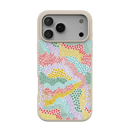 Color Me Happy | Pattern Colorblock Case