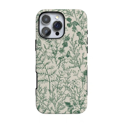 Sage Garden | Green Floral Case