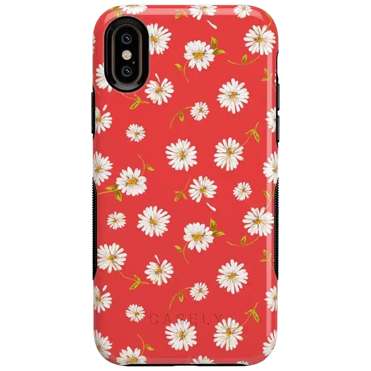 Daisy Daydream | Red Coral Floral Case