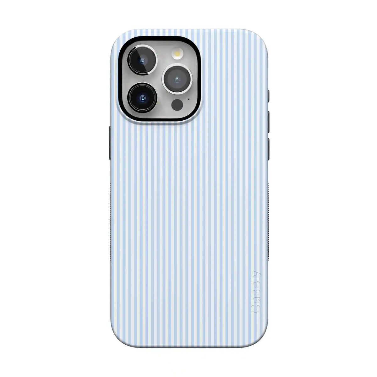 Stripes and the City | Light Blue Pinstripe Case