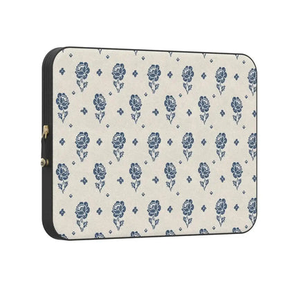 Seaside Stitch | Vintage Roses Laptop Case