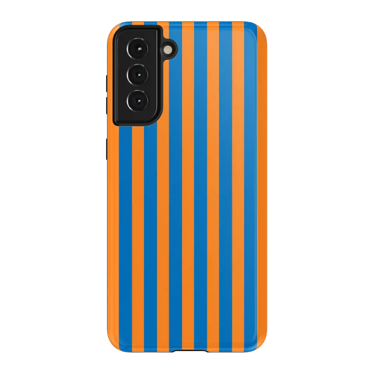 Go New York | Blue & Orange Stripes Case
