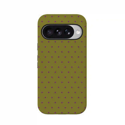 On the Dot | Moss & Plum Dots Case
