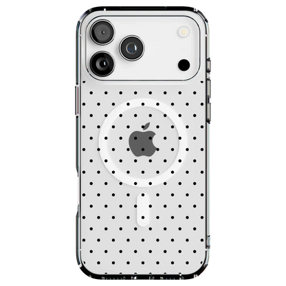 On the Dot | Black Polka Dot Case